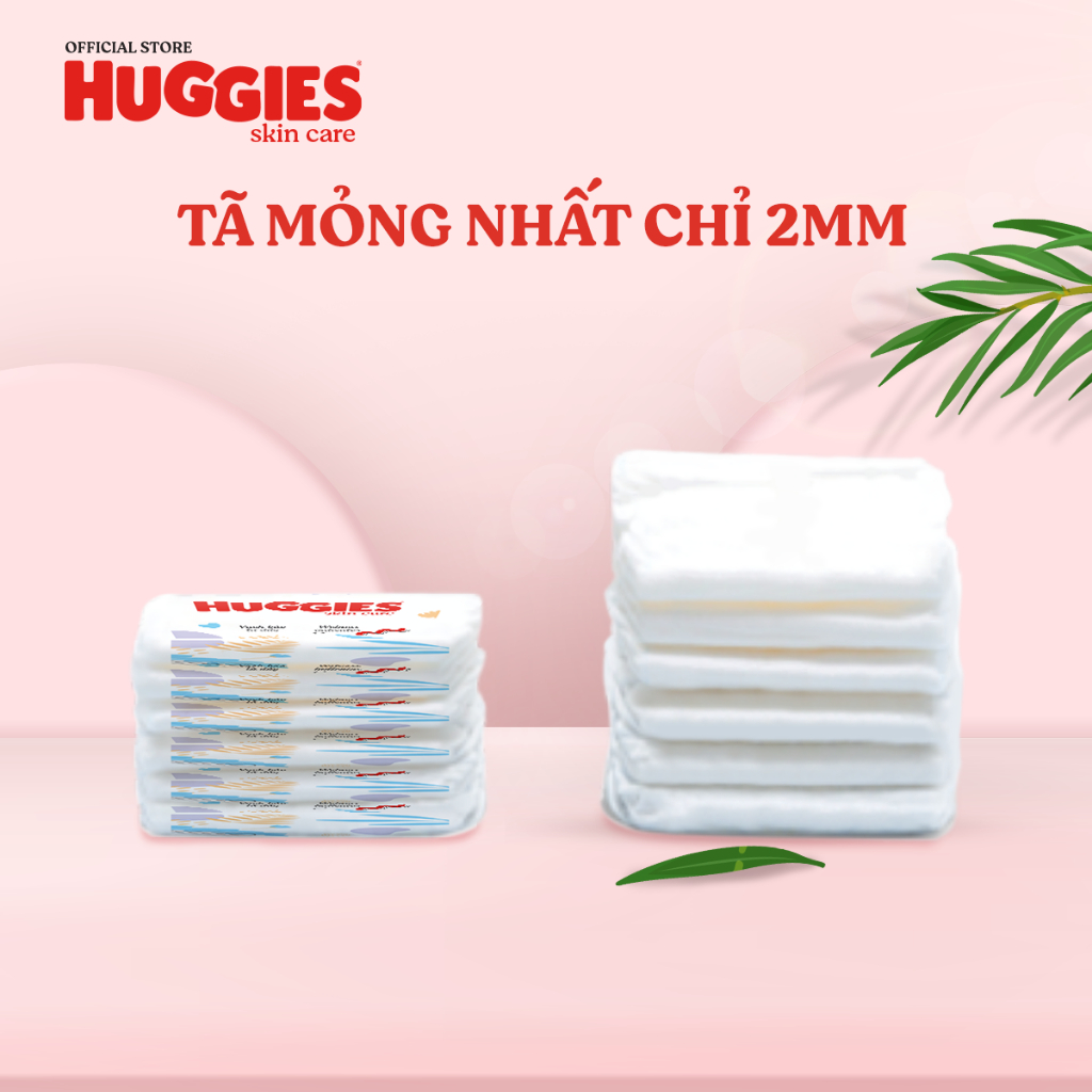 Tã quần Huggies Skincare Mega Jumbo M106/L96+8/XL84+4/XXL76+4
