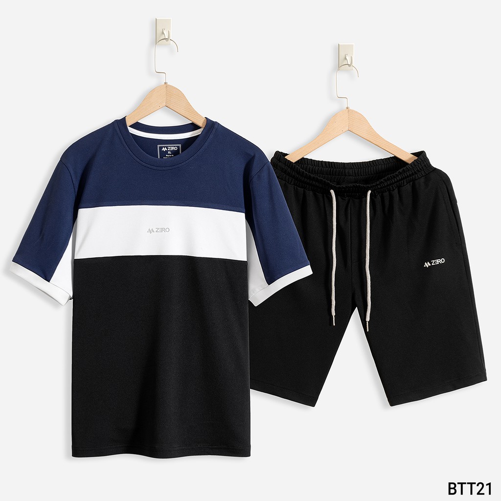 Bộ Mặc Nhà Nam Kiểu Dáng Thể Thao Phối Màu Năng Động Thời Trang ZERO | BigBuy360 - bigbuy360.vn