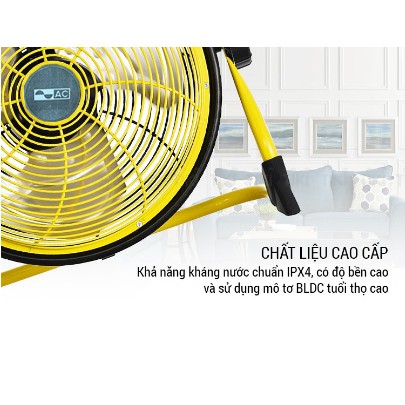 Quạt sạc ARF01D163 YL  - hàng chính hãng AC