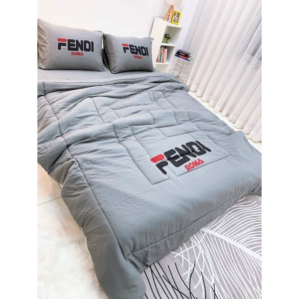 Trọn bộ ga gối chăn hè đũi siêu mềm mát có nhiều mẫu