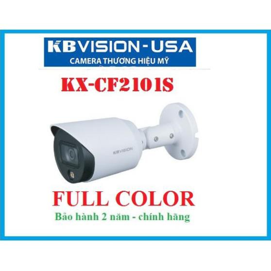 Camera full-color starlight 4 in 1 (CVI, TVI,AHD,Analog) KBVISION KX-CF2101S