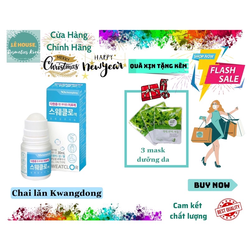 Lăn khử mùi hôi nách,hôi chân kwangdong hiệu thuốc chính hãng Hàn Quốc