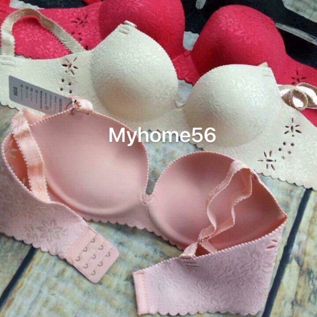 Áo ngực su gấm in hoa siêu nâng.