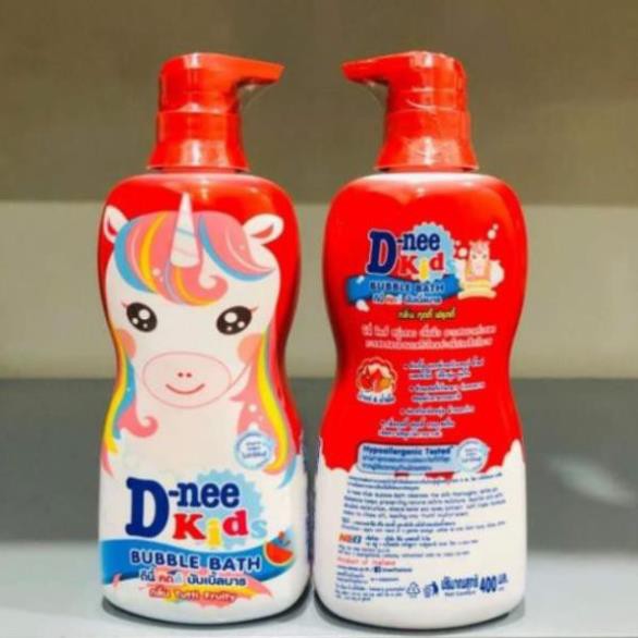 SỮA TẮM GỘI TOÀN THÂN D NEE KIDS 400ML THÁI LAN