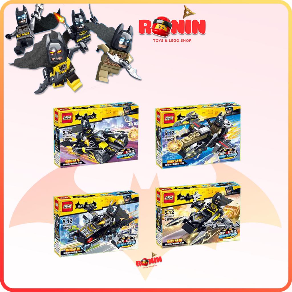 Bộ Đồ Chơi Lắp Ráp Bat man: Mô Hình Robot Người Dơi MECH 4in1