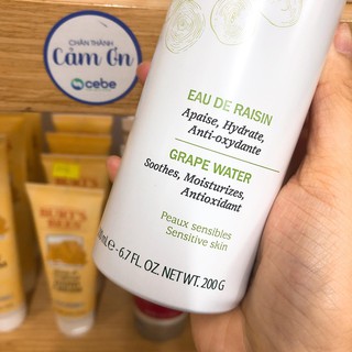 Xịt khoáng giữ ẩm Caudalie Grape Water (200mL)