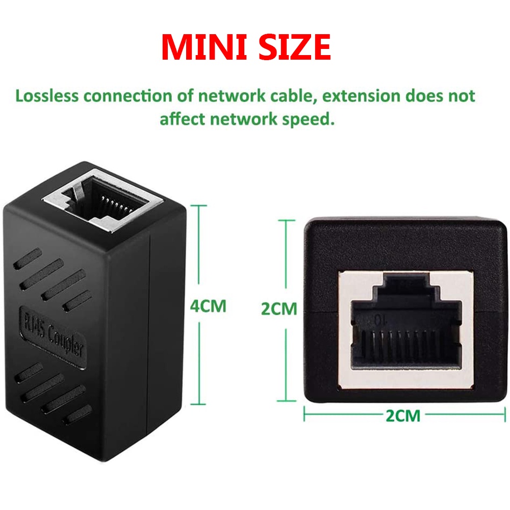 Đầu Nối Dây Cáp Mạng LAN RJ45 8P8C chất lượng cao tốc độ lên tới 1GPS