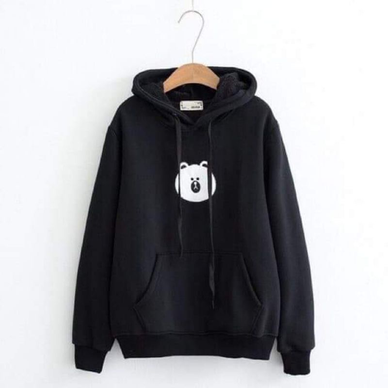 ⚡(FLASHSALE)⚡Áo khoác nam nữ áo hoodie nỉ gấu xinh bao đẹp