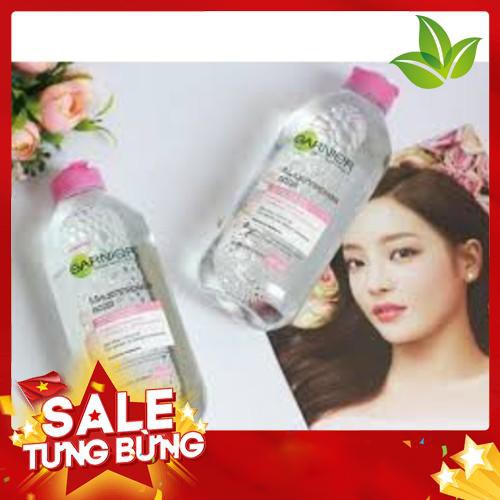 Nước tẩy trang Hoa Hồng Garnier Micellar cleansing water 400ml - cho da mẫn cảm