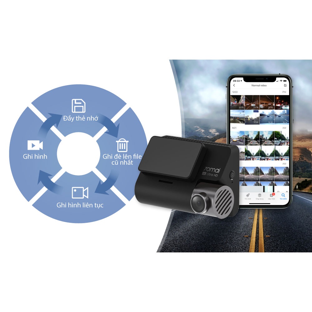 [Bản quốc tế] Camera 70mai Dash cam A800S - Bảo hành 12 tháng | BigBuy360 - bigbuy360.vn