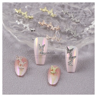 Charm Bướm đá đính móng