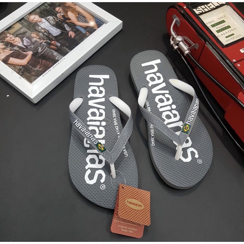 Kẹp tông mùa hè đi biển có hoạ tiết chữ dập vân, Kẹp tông xỏ ngón thời trang giới trẻ btshop từ 38 đến 42