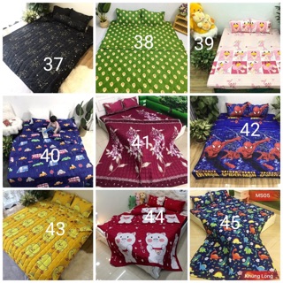 BỘ GA GỐI POLY COTTON MẪU MỚI (ib chọn mâu)
