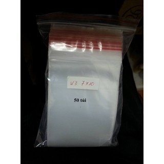 50 chiếc túi zip số 3 (7x10)