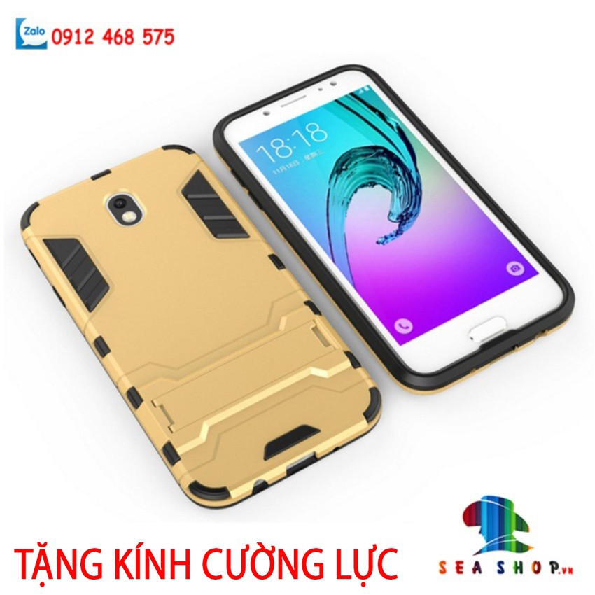 [TẶNG CƯỜNG LỰC] Ốp lưng Samsung Galaxy J7 Pro 2017 - J730 Iron man chống sốc