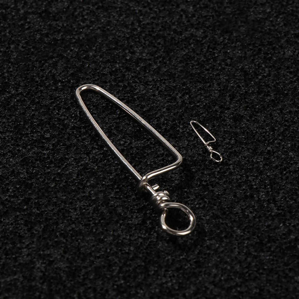 Set 50 chiếc phụ kiện câu cá bằng thép không rỉ cao cấp