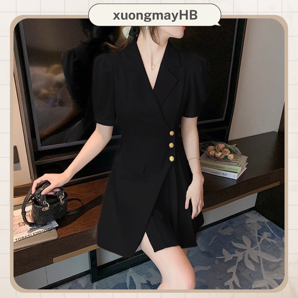 Đầm vest nữ kèm quần ngắn HB thiết kế công sở sang trọng S108