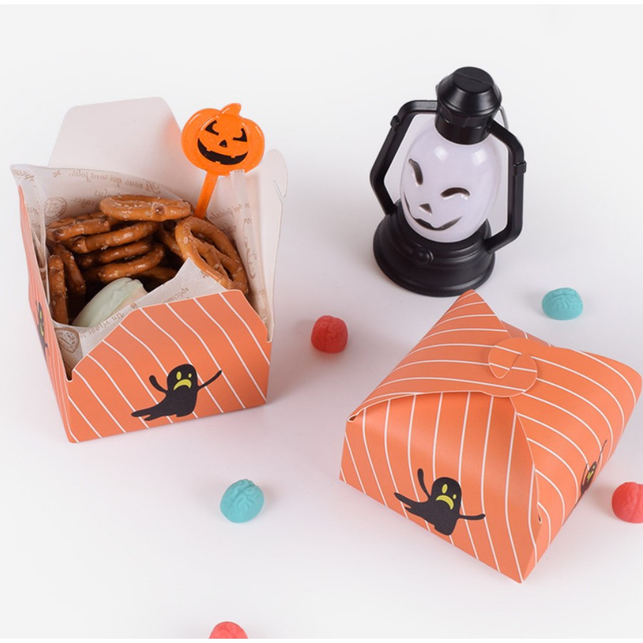 [Sỉ] Hộp quà xếp siêu đẹp, giá rẻ Halloween 01 (Kèm Ruy Băng như hình) | BigBuy360 - bigbuy360.vn