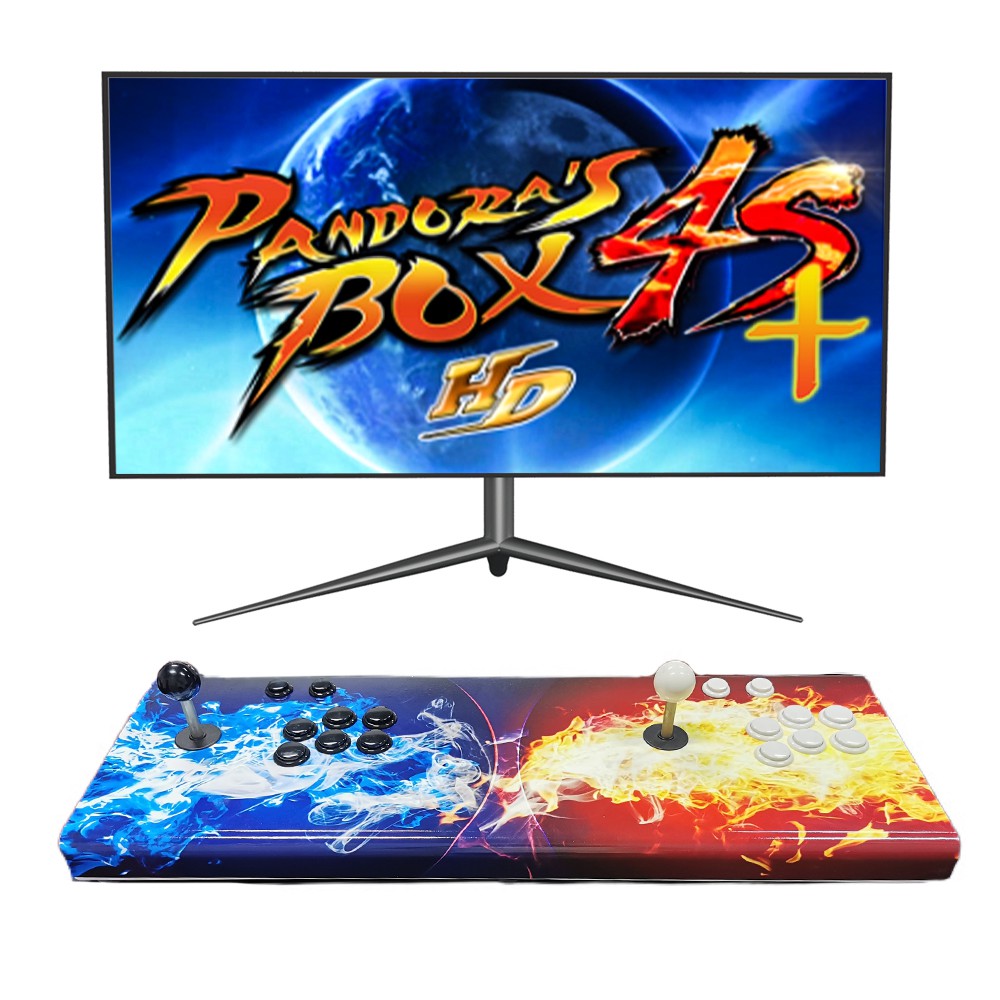 Bảng Điều Khiển Trò Chơi Điện Tử Cổ Điển 2 Người Chơi Máy chơi Pandora Box Arcade Game 3d TV