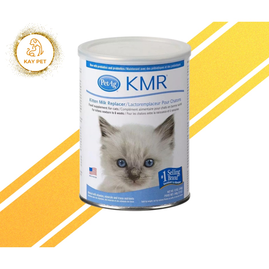 SỮA BỘT KMR THAY THẾ SỮA MẸ CHO MÈO SƠ SINH 340G