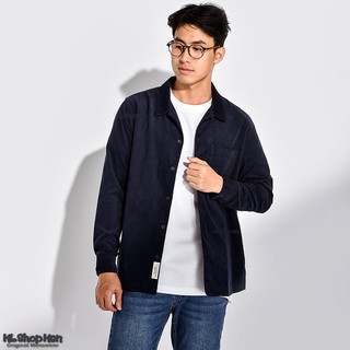 Áo sơ mi nam vải nhung chính hãng giá ưu đãi