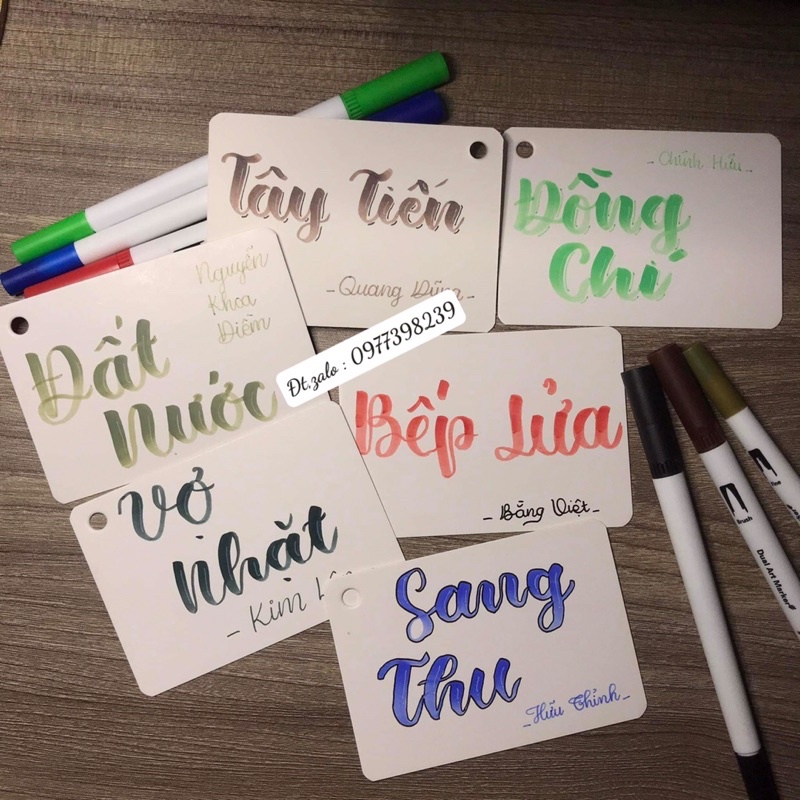 Bút lông dầu cao cấp ghi flashcard