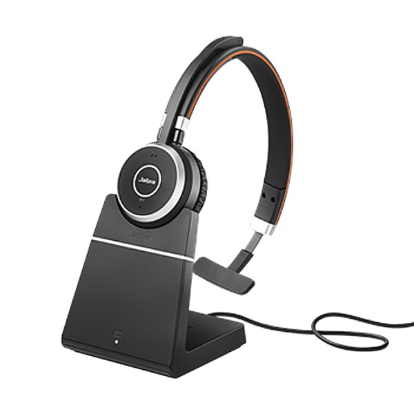 [Mã SKAMPUSHA7 giảm 8% đơn 250k]Tai nghe không dây Jabra Evolve 65 incl charging stand UC Stereo-Hàng chính hãng