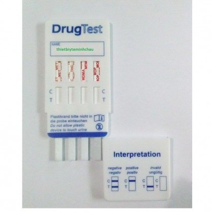 Que Thử Ma Túy 4 Chân (Đá, Cần Sa, Lắc, Heroin)
