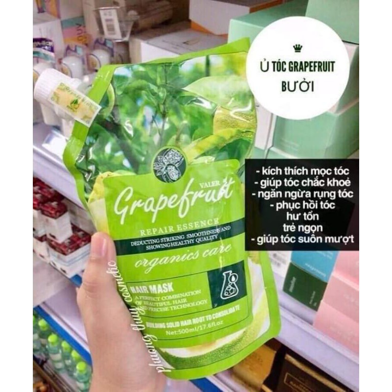 Ủ hấp tóc bưởi Grapefruit - Ủ tóc tinh chất bưởi Grapefruit