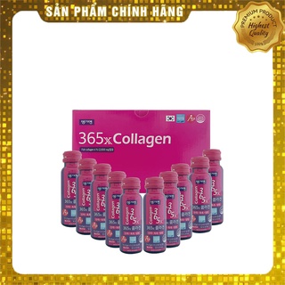 Collagen 365x hàng nhập khấu chính hãng hàn quốc hộp 10 chai