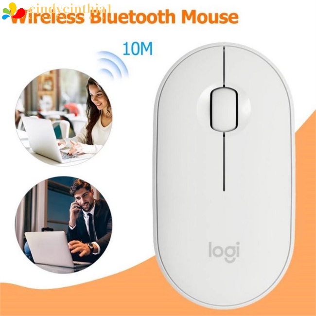 Chuột Bluetooth Không Dây Logitech Pebble M350 5.2+2.4G