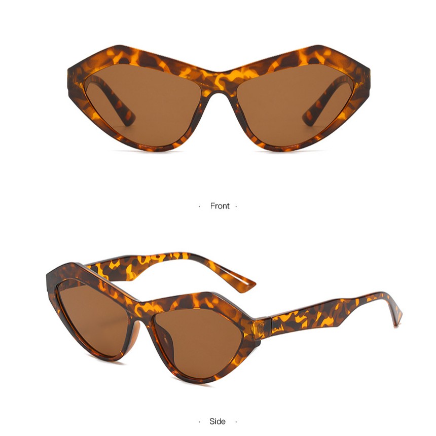 Kính mát mắt mèo phong cách Hip hop cổ điển thời trang cho nữ