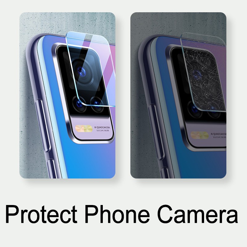 Kính Cường Lực Bảo Vệ Camera Cho Vivo V29 5G V27e V27 Pro Y36 4G Y16 V25 V25e V23 V23e V21 V21e Y33s Y21s Y21 V20 SE Y20 Y20s Y12aY12s V19 Neo V17 V15