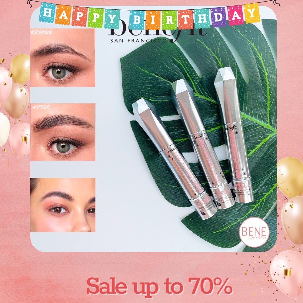 BENEFIT Gel Tạo Dáng & Dưỡng Lông Mày Benefit Browvo! Conditioning Eyebrow Primer Mini Size Chính hãng