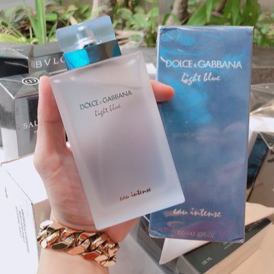 Nước Hoa DG LIGHT BLUE EAU INTENSE- Nước hoa nữ chính hãng - thơm mát, dễ chịu