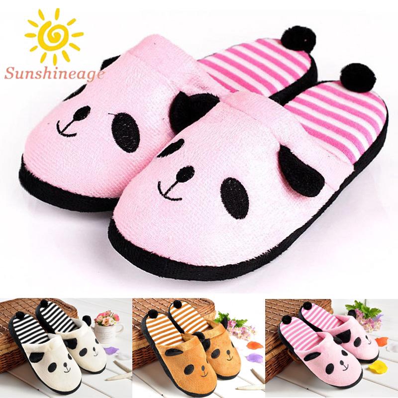 Dép Bông Đi Trong Nhà Hình Gấu Trúc Dễ Thương