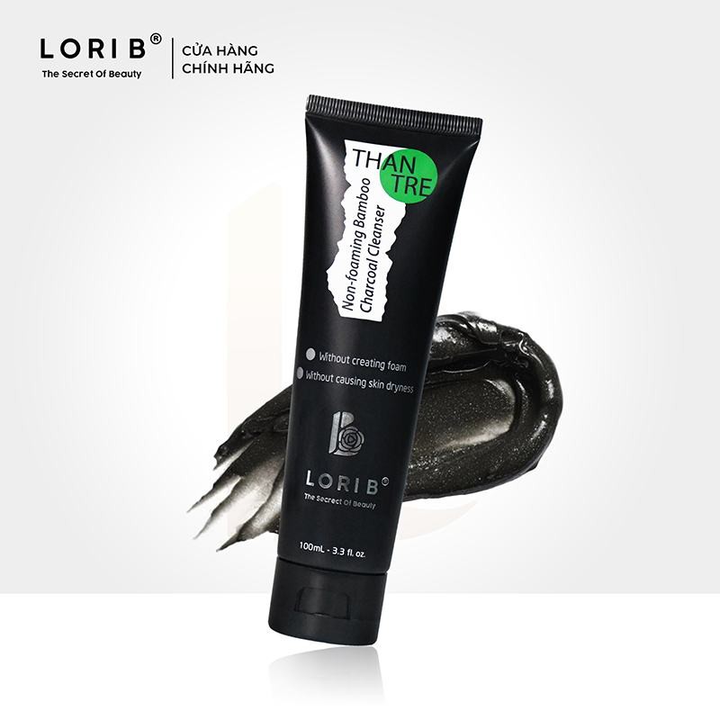 Sữa Rửa Mặt Than Tre Không Bọt LoriB 100ml | BigBuy360 - bigbuy360.vn