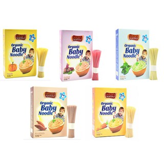 Mì sợi rau củ hữu cơ Golden Noodle cho bé ăn dặm