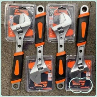 Mỏ lết đa năng mạ crom không gỉ Kapusi 8-10-12inch