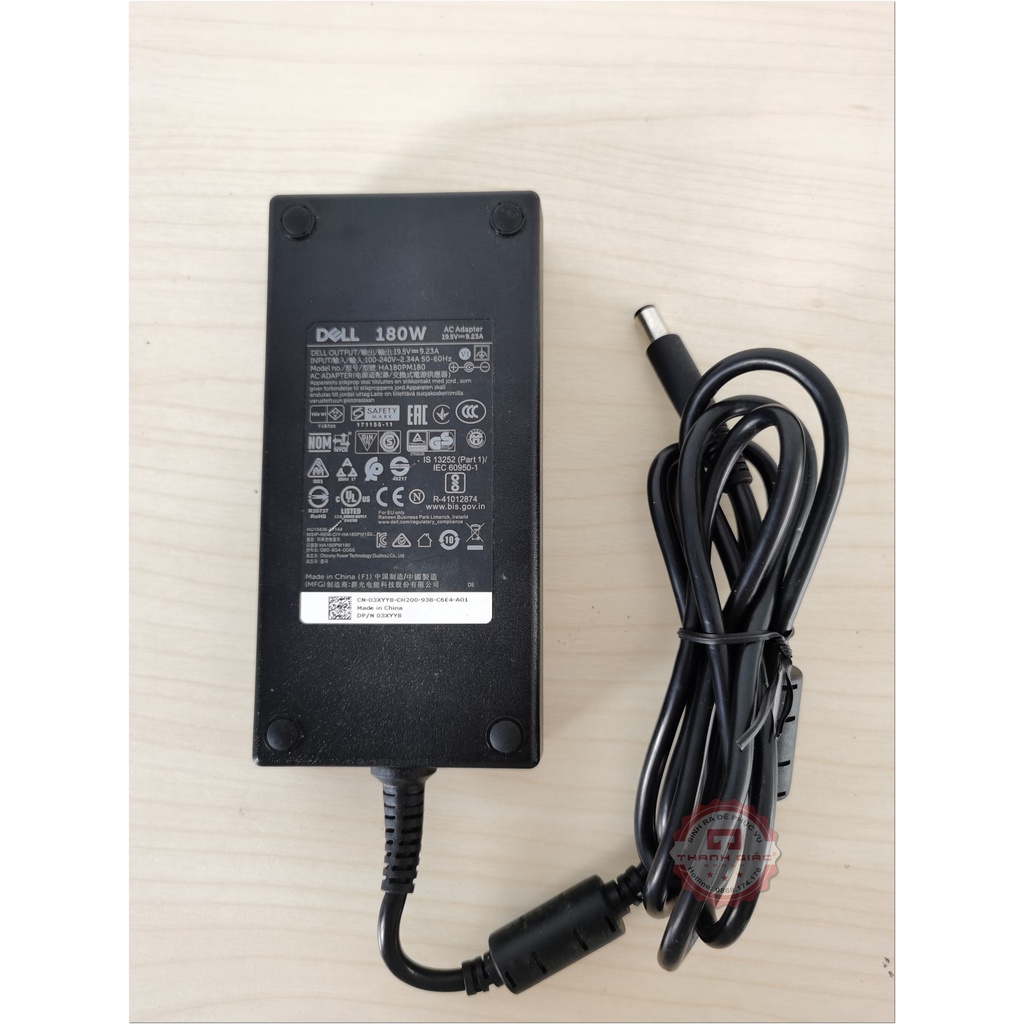 Bộ Sạc Laptop Dell 45W/65W/90W/130W/180W/240W Chân Sạc Kim To/Nhỏ/TypeC/USB Nhập Khẩu BH 12 Tháng