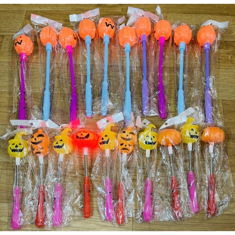 Gậy bí ngô coa đèn chơi HALOWEEN
