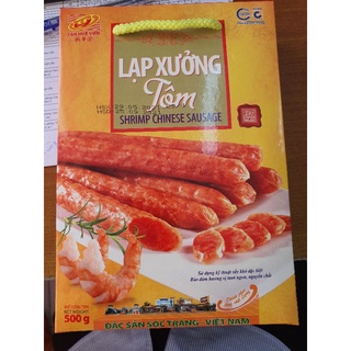 Lạp Xưởng Tôm - TÂN HUÊ VIÊN (hộp 500g)
