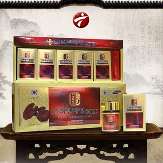 [GIÁ SỈ] [ẢNH THẬT] Cao Linh Chi Đỏ Hàn Quốc, Hộp 5 Lọ* 50gr