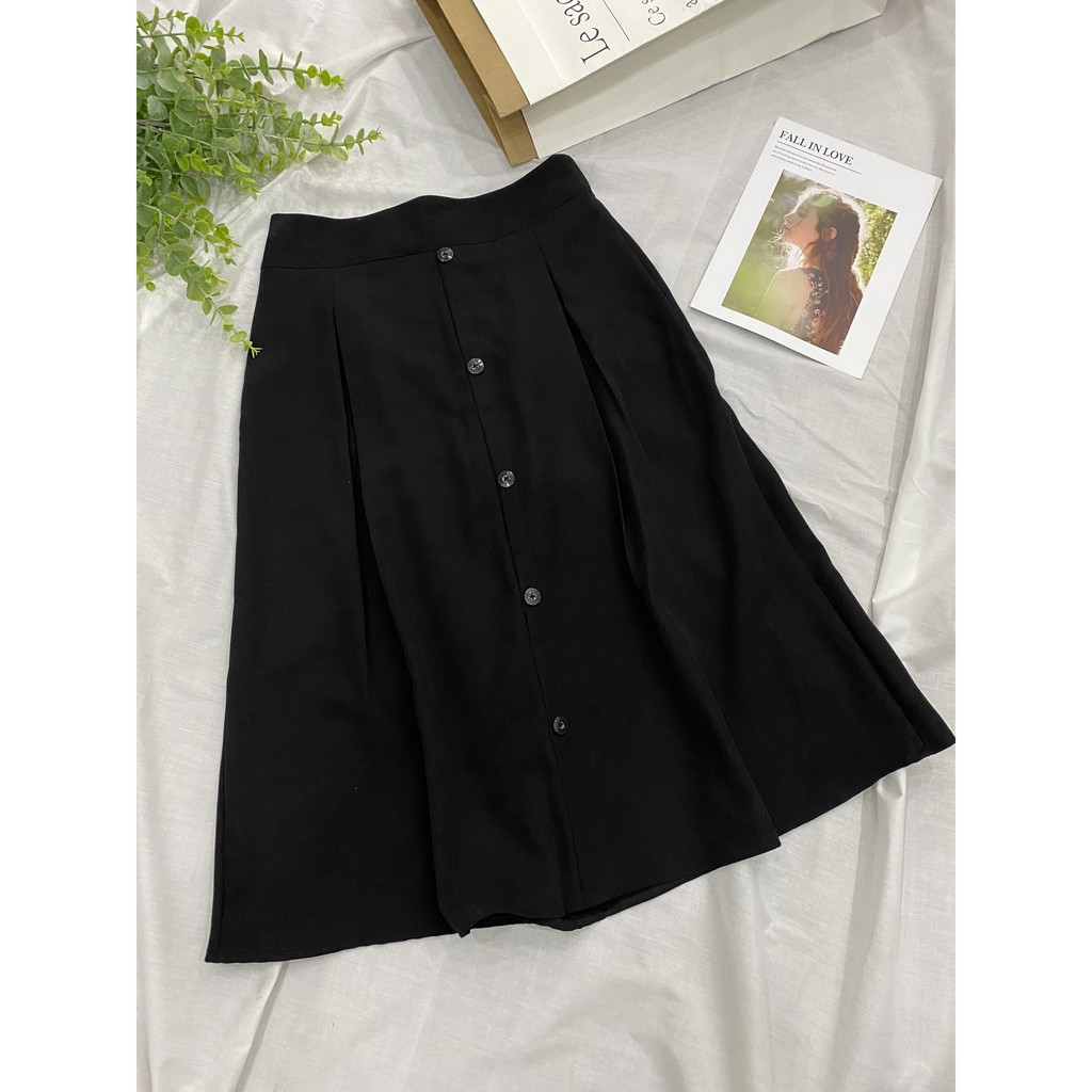 Bigsize - Chân váy bigsize dáng dài tôn dáng MS166 | BigBuy360 - bigbuy360.vn