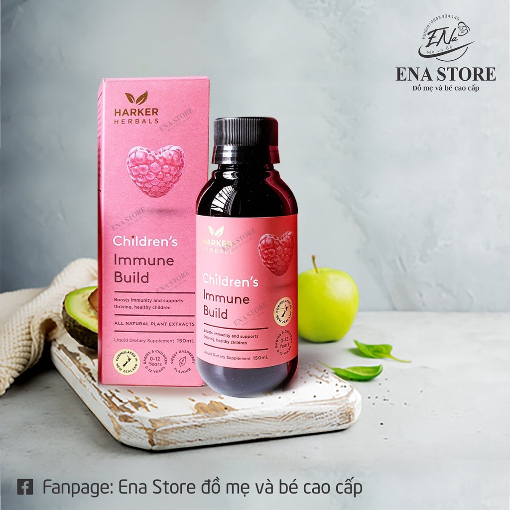 Siro Children's Immune Build Harker hồng 150ml