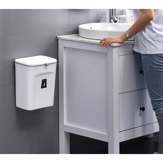 Thùng Rác Móc Tủ Có Ruột Thùng Bên Trong