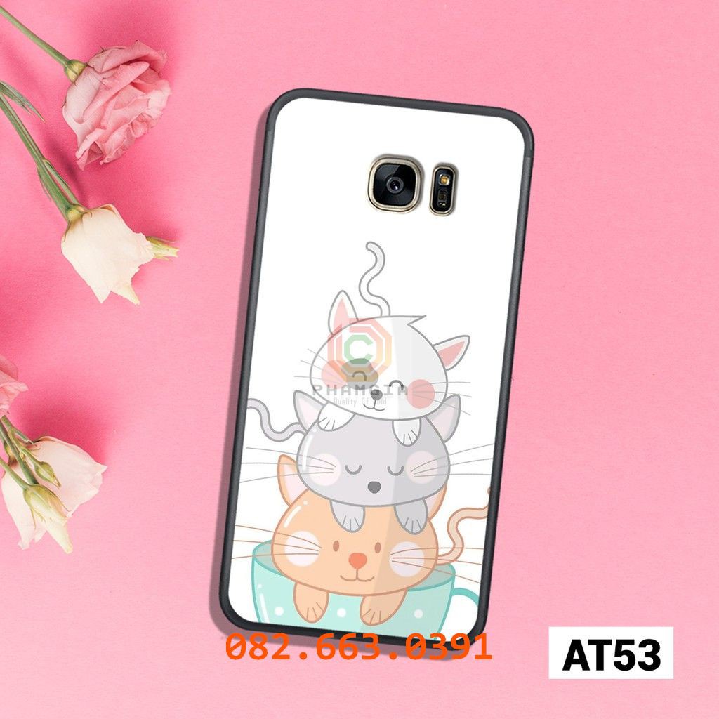 Ốp lưng Samsung S6 edge/S7 edge dẻo in hình siêu dễ thương