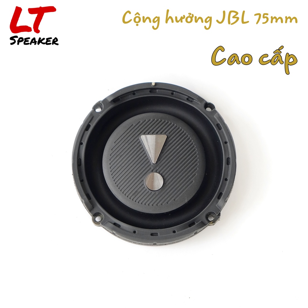 Màng cộng hưởng JBL 75mm hình dấu chấm than - Có sẵn lỗ vít cố định