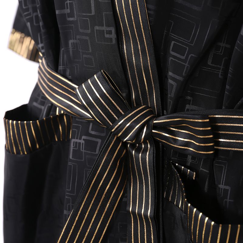 Áo Choàng Cắt Tóc Kiểu Kimono Chống Thấm Nước Thời Trang