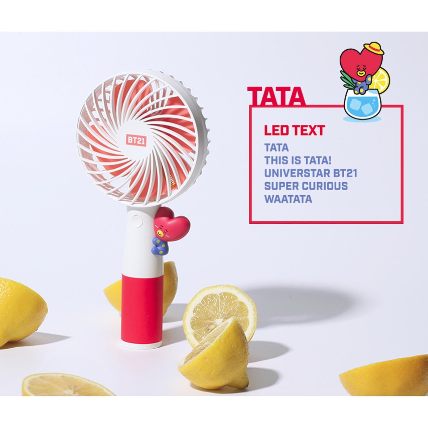 (Có sẵn/freeship xtra) Handy fan BT21 Ver 3 Quạt mini cầm tay | BigBuy360 - bigbuy360.vn